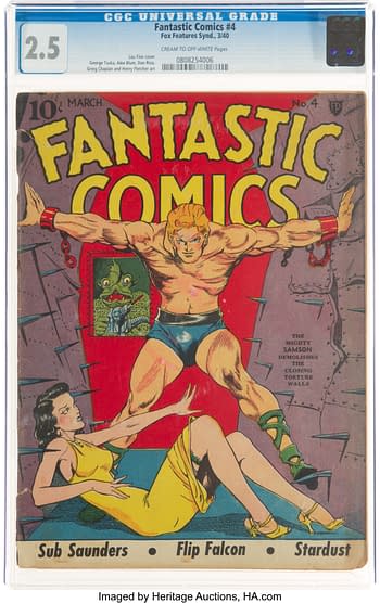Fantastic Comics #4 (Fox, 1940)