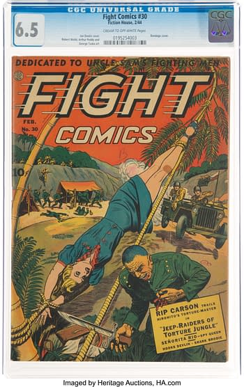 Fight Comics #30 (Fiction House, 1944)