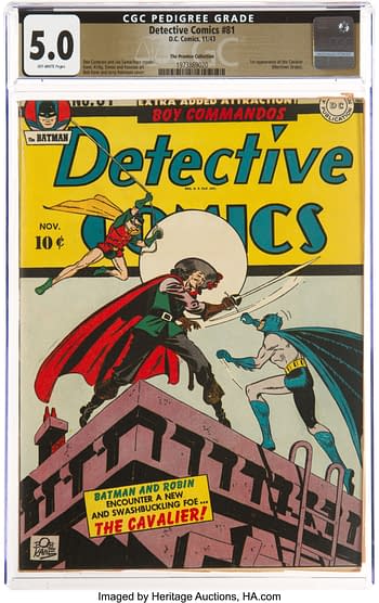 Detective Comics #81 The Promise Collection Pedigree (DC, 1943) CGC VG/FN 5.0 Off-white pages.