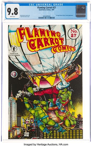 When Todd McFarlane Drew The Flaming Carrot #27, At Auction