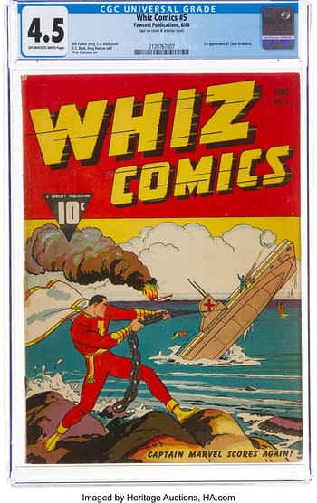 Whiz Comics #5 (Fawcett Publications, 1940)