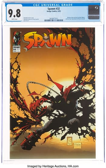 How High Will These Spawn CGC 9.8 Comics Go At Auction Today?