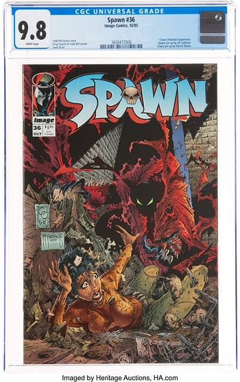 How High Will These Spawn CGC 9.8 Comics Go At Auction Today?