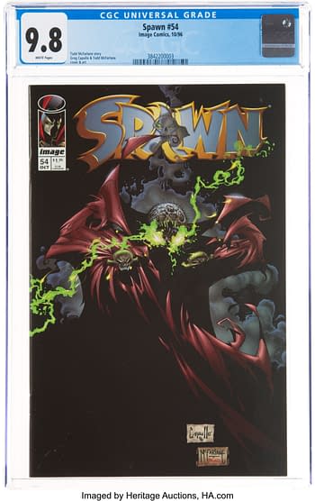 How High Will These Spawn CGC 9.8 Comics Go At Auction Today?