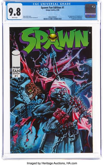 How High Will These Spawn CGC 9.8 Comics Go At Auction Today?