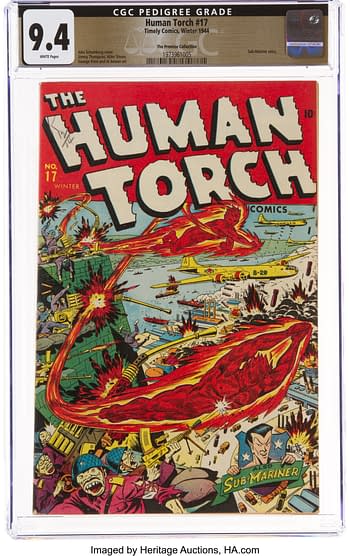 The Human Torch #17