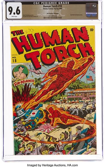 The Human Torch #18