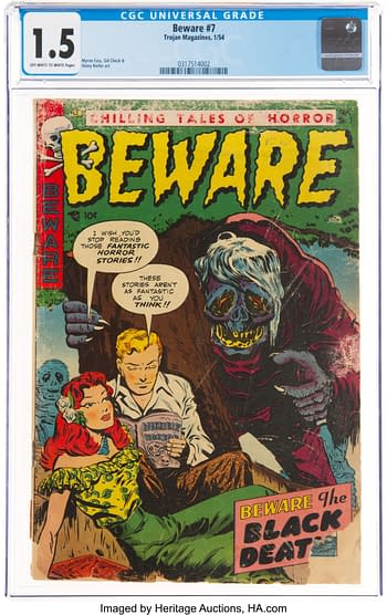 Beware #7 (Trojan/Prime, 1954)