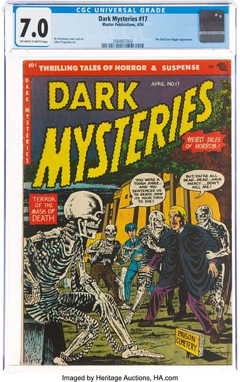 Dark Mysteries #17 (Master Publications, 1954)