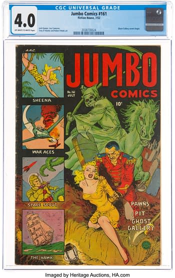 Jumbo Comics #161 (Fiction House, 1952)