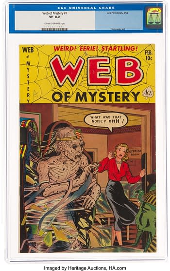 Web of Mystery #7 (Ace, 1952)
