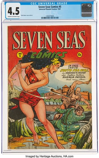Seven Seas Comics #5 (Universal Phoenix Feature, 1947)