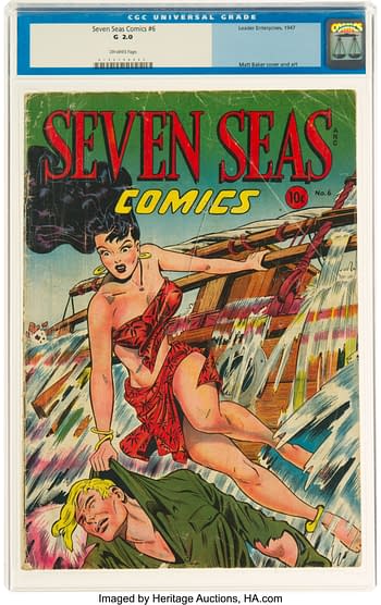Seven Seas Comics #6 (Universal Phoenix Feature, 1947)