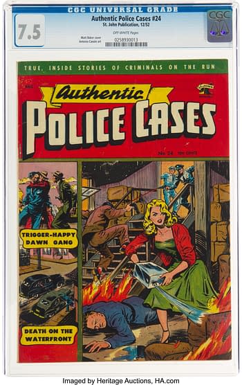 Authentic Police Cases #24 (St. John, 1952)