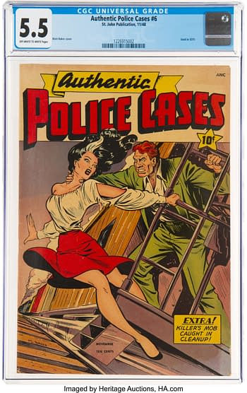 Authentic Police Cases #6 (St. John, 1948)
