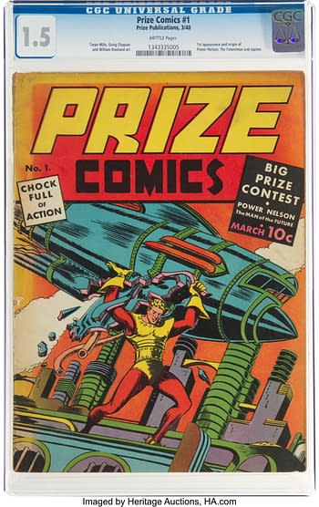 New-New York and the Future of 1982 in Prize Comics, Up for Auction
