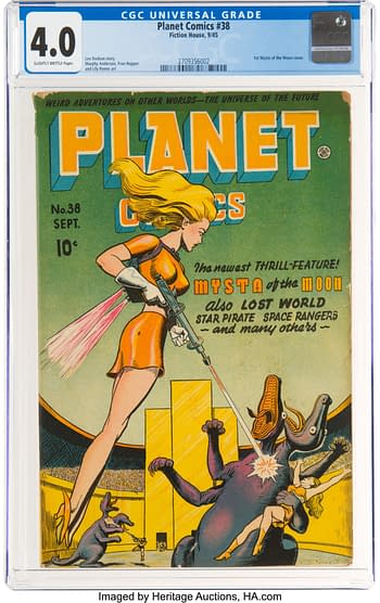 Planet Comics #38 (Fiction House, 1945)