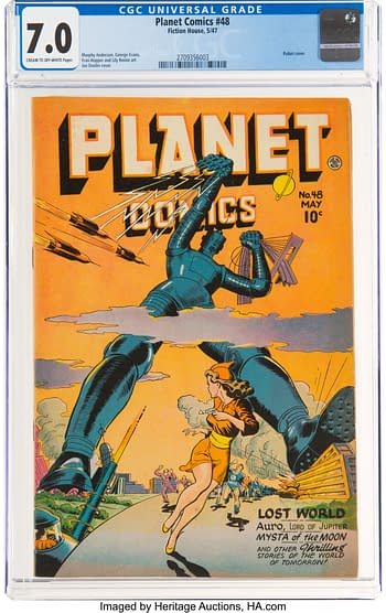 Planet Comics #48 (Fiction House, 1947)