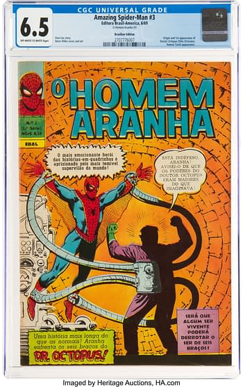 The Amazing Spider-Man (O Homem-Aranha) #3 Brazilian Editions (Editora Brasil-America, 1969)