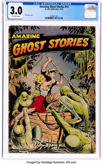 Amazing Ghost Stories #14 (St. John, 1954)