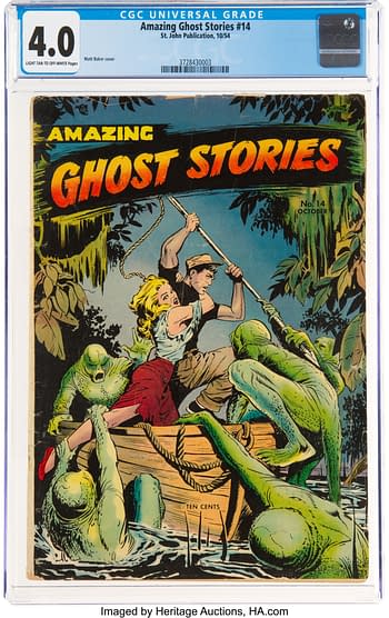 Amazing Ghost Stories #14 (St. John, 1954)