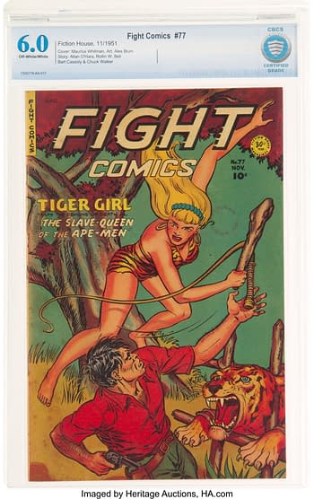 Fight Comics #77 (Fiction House, 1951)