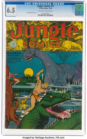 Jungle Comics #11 (Fiction House, 1940)