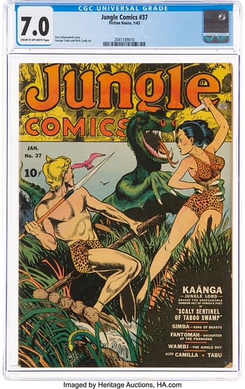 Jungle Comics #37 (Fiction House, 1943)