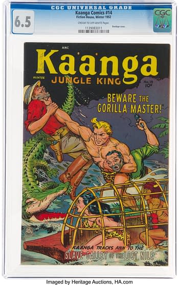 Kaanga Comics #14 (Fiction House, 1952)