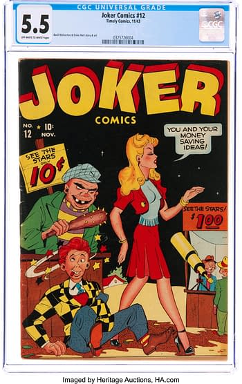 Joker Comics #12 (Timely, 1943)