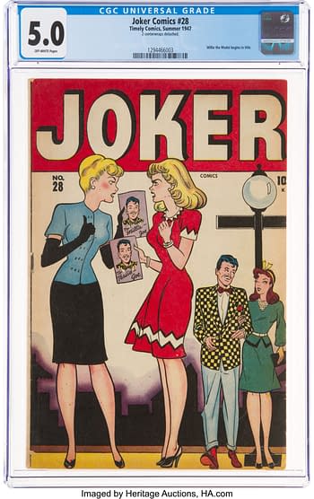 Joker Comics #28 (Timely, 1947)