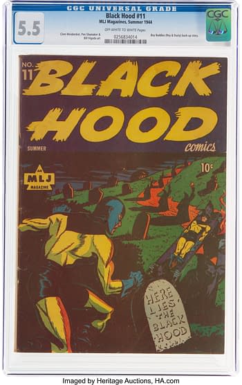 Black Hood #11 (MLJ, 1944)