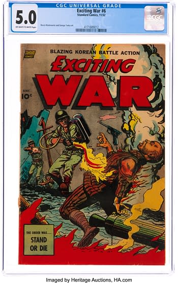 Exciting War #6 (Standard, 1952)