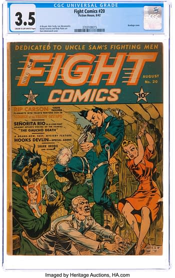 Fight Comics #20 (Fiction House, 1942)