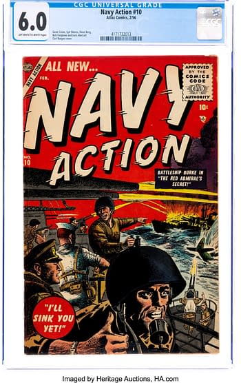 Navy Action #10 (Atlas, 1956)