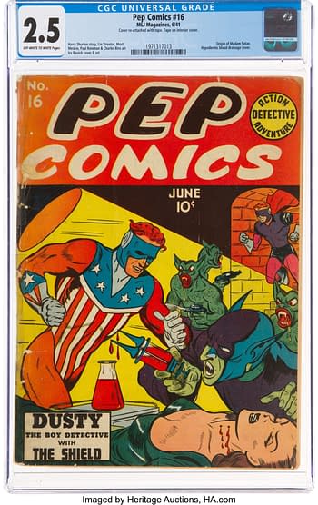 Pep Comics #16 (MLJ, 1941)