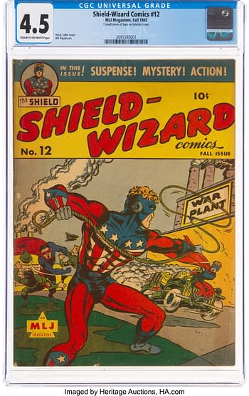Shield-Wizard Comics #12 (MLJ, 1943)