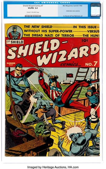 Shield-Wizard Comics #7 (MLJ, 1942)