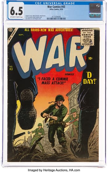 War Comics #43 (Atlas, 1956)