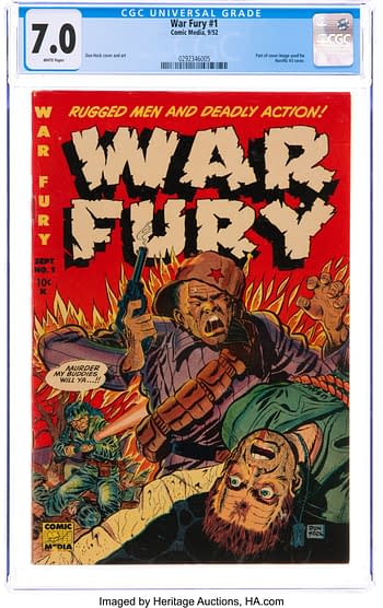 War Fury #1 (Comic Media, 1952)