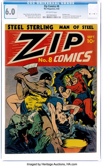 Zip Comics #8 (MLJ, 1940)