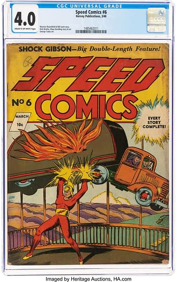 Speed Comics #6 (Brookwood, 1940)