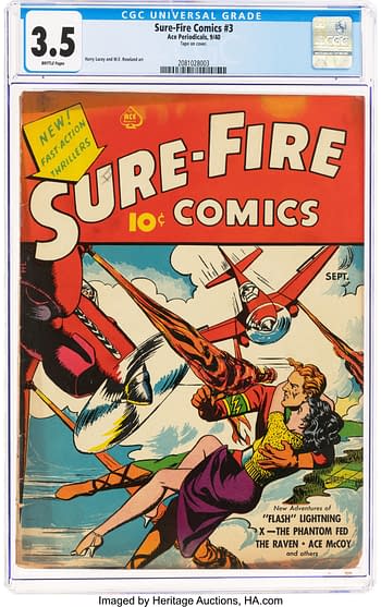 Sure-Fire Comics #3 (Ace, 1940)