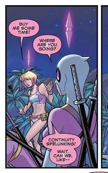 Gwenpool, the Latest to Wield Thor's Hammer Mjolnir and You Will Never Guess How