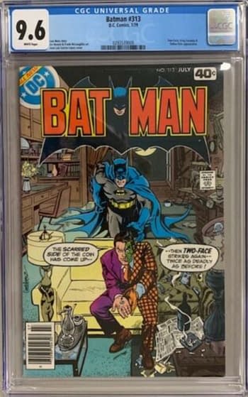 First Next Batman Tim Fox Appearance, Batman, #313 $500 Sale On eBay