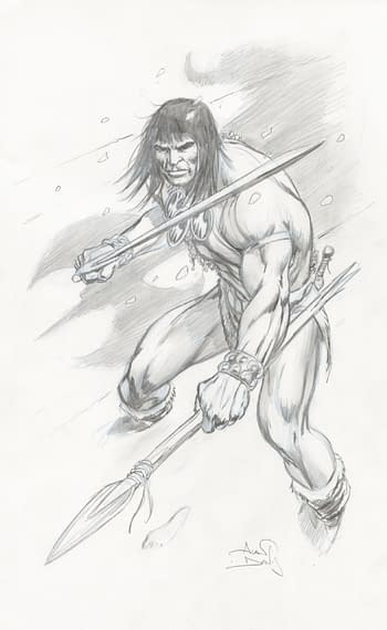 Roy Thomas and Alan Davis Tell Prequel to Conan The Barbarian's People Of The Black Circle