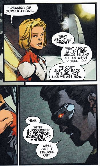 Angel Shouldn't Ask Questions He Won't Like the Answer to, In X-Men Blue #36 (SPOILERS)