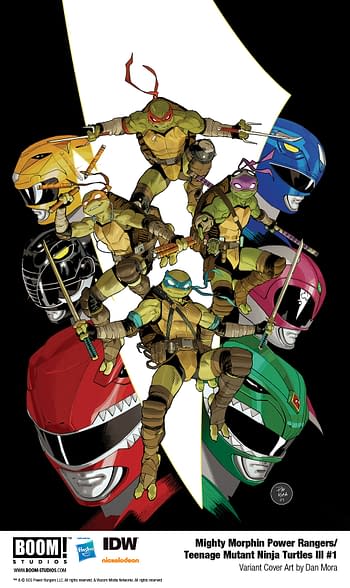 MMPR X TMNT III, Mary Sue & Dune Launch In Boom August 2025 Solicits