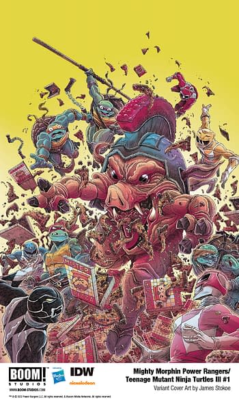 MMPR X TMNT III, Mary Sue & Dune Launch In Boom August 2025 Solicits