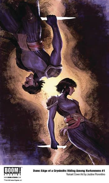 Cover image for DUNE EDGE OF A CRYSKNIFE THE RAGE OF SHAI-HULUD #1 CVR C 5 C
